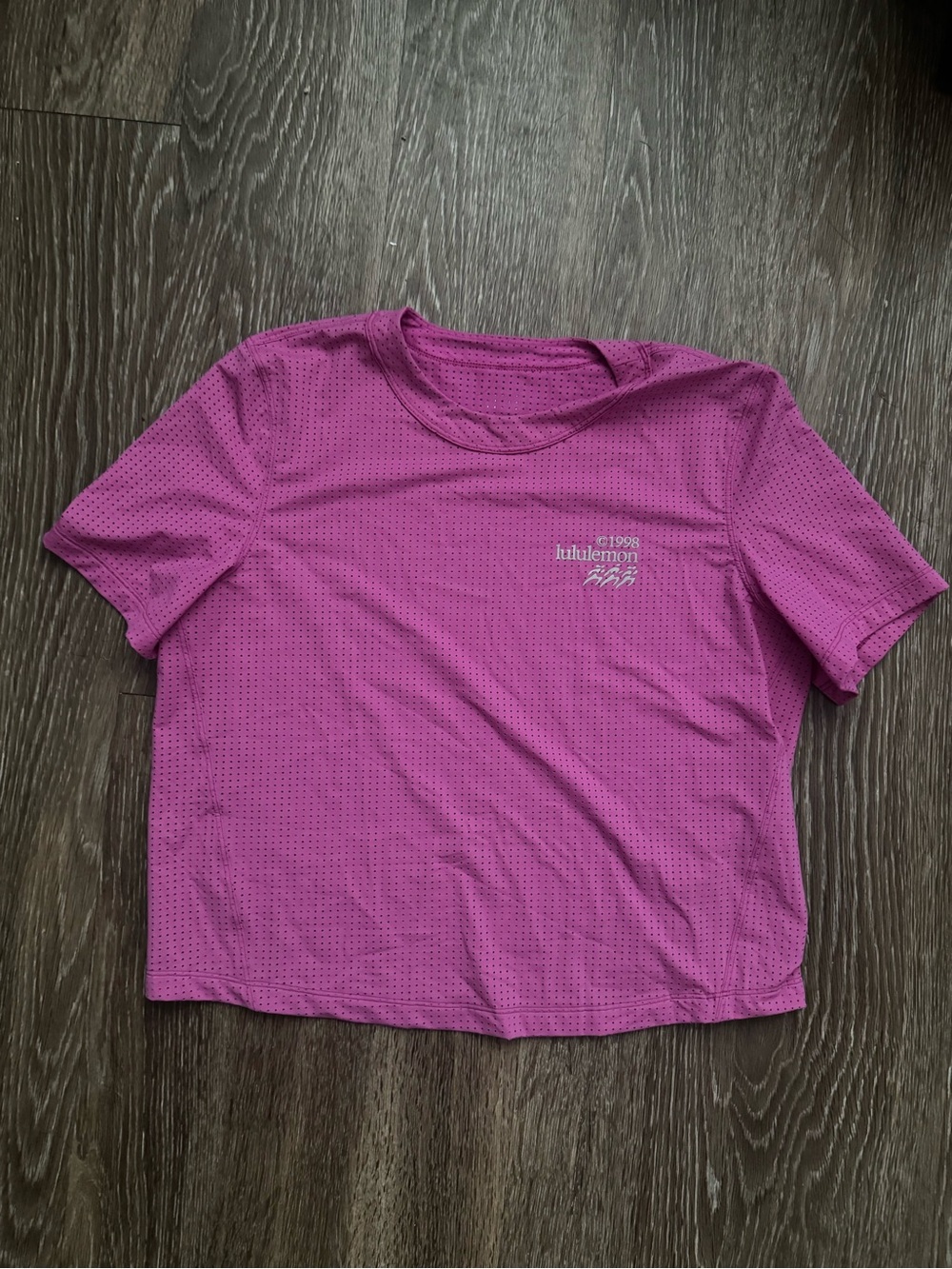 Lululemon Pink Running Top